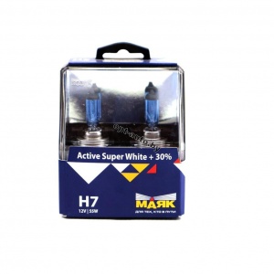 Автолампы МАЯК ACTIVE   Н 7 12V 55W PX26d Super White +30% (72720ASW+30)