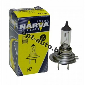 Автолампы Narva  H7 24V  70w
