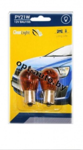 Автолампы Clearlight PY21W 12V BAU15S (блистер 2 шт.) (CL-PY21W-12V 2B)