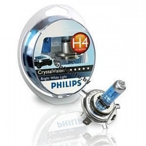 Автолампы Philips  Н4 12v60/55w CrystalVision набор 2 шт.