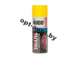 Краска для суппорта Желтая KUDO-5213 520мл аэрозольная (58238)