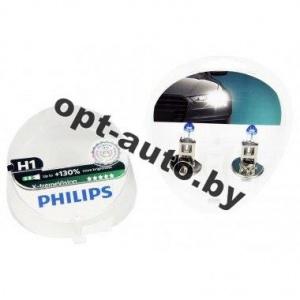 Автолампы Philips  Н1 12v55w +130% X-tremeVision набор 2 шт.