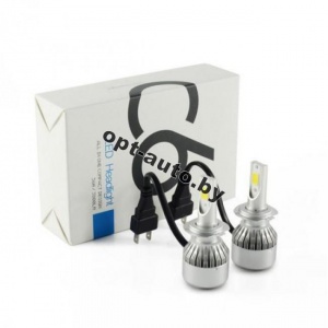 Светодиодные лампы LED Headlight C6 H27 - 2800 LM, 5500 K, с вентилятором