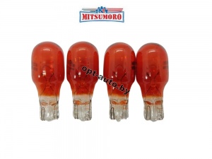 Автолампы MITSUMORO   12v     16w оранжева без цоколя