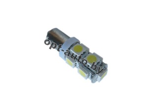 Светодиод №8-а" цоколь - кукуруза 9 диод (Т8-9SMD-5050-12V)