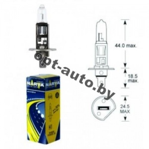 Автолампы Narva  Н1  12v     100w       Rally