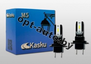 Светодиодные лампы Kasku M5 - H7 - 10 W, 1500 LM, 6000 K, CSP 2121 Chip, напряжение - 9 - 24 В