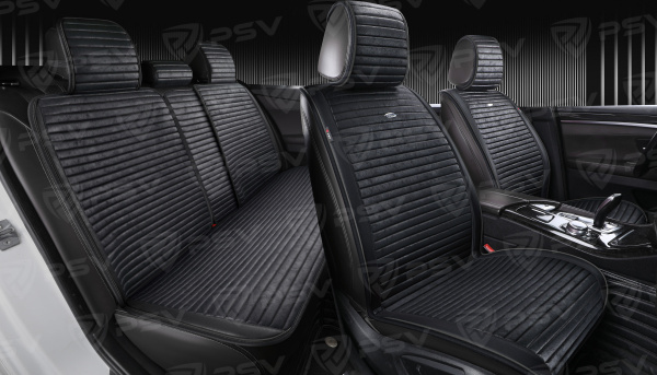 Накидки PSV Bliss PRO Skin BACK (Черный), на задний ряд, мокрая кожа