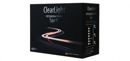Светодиодные лампы LED Clearlight Type X5 H7 4000 lm (2шт.) 6000K (CLX5LED60H7-2)