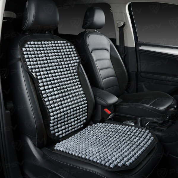 Накидка массажная PSV P2010 SMALL PLUS (малая с поддержкой) шарики (Серый), 1 шт.